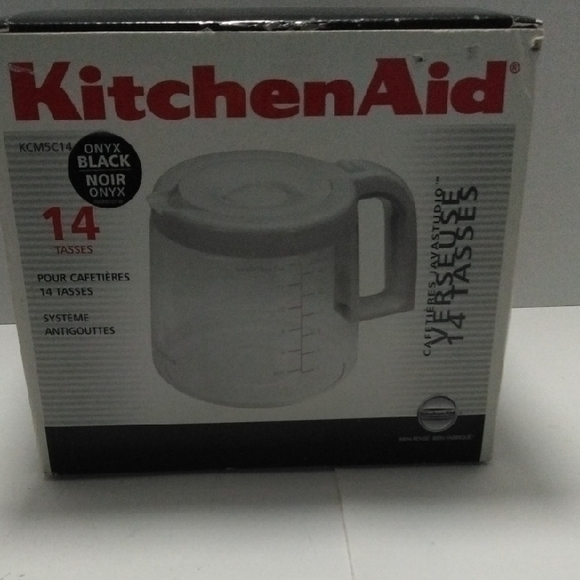 KitchenAid Onyx Black 14-Cup Coffee Carafe - Picture 1 of 4